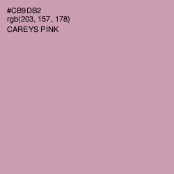 #CB9DB2 - Careys Pink Color Image